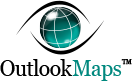 Outlook Maps Logo